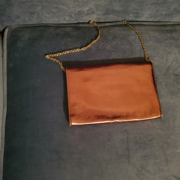 Garolini by Halston clutch Bronze - Picture 6 of 7